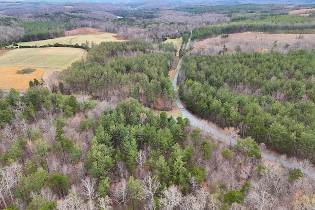 1536 Mount Airy Rd, Lynch Station, VA 24571 - drone / aerial view with a view of trees and a rural view