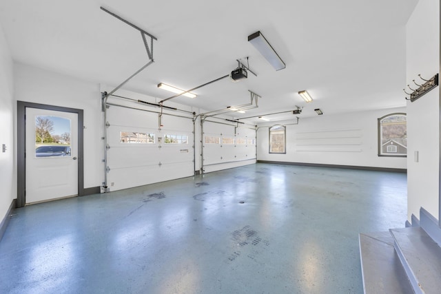 7425 Willow Leaf Cir, Roanoke, VA 24018 - garage featuring a garage door opener