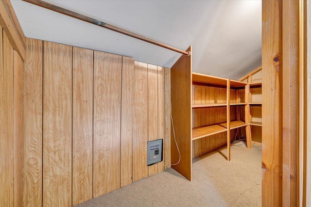view of storage area