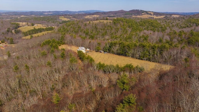 475 Loss Bent Rd NW, Riner, VA 24149 - view of property location with a mountain backdrop, a heavily wooded area, and rural landscape