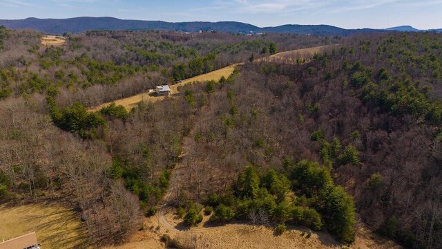 475 Loss Bent Rd NW, Riner, VA 24149 - view of property location featuring mountains and a heavily wooded area