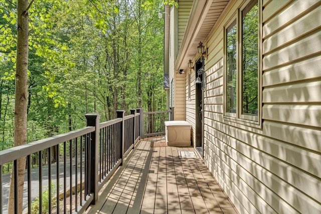 view of deck