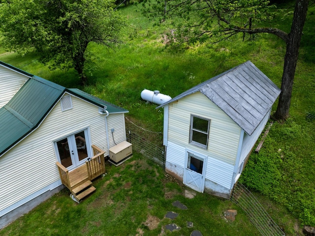 3512 Conner Grove Rd SW, Willis, VA 24380 - view from above of property
