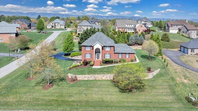 20 Ohara Dr, Daleville, VA 24083 - drone / aerial view featuring a mountain view and a residential view