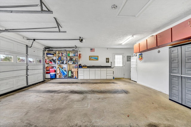 10131 Sontag Rd, Martinsville, VA 24112 - garage with freestanding refrigerator