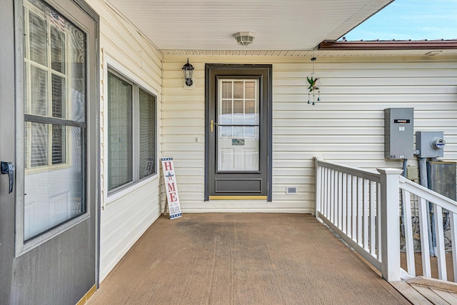 10131 Sontag Rd, Martinsville, VA 24112 - property entrance featuring a porch