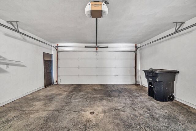 6815 Cee St, Roanoke, VA 24019 - garage with a garage door opener