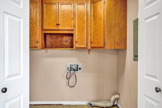 1714 Orchard Dr, Salem, VA 24153 - washroom featuring washer hookup and cabinet space