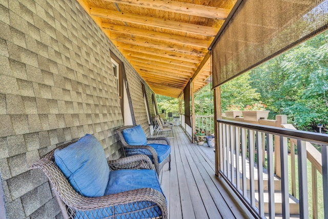 113 Lake Park Dr, Union Hall, VA 24176 - view of wooden deck