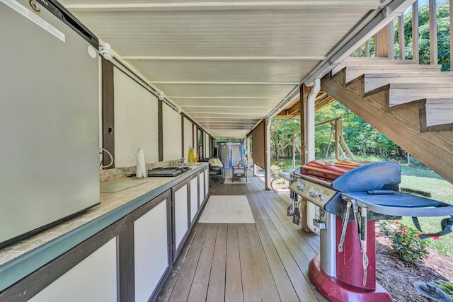 113 Lake Park Dr, Union Hall, VA 24176 - view of deck