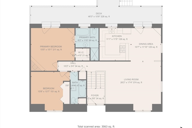 113 Lake Park Dr, Union Hall, VA 24176 - plan