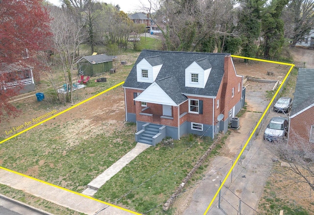 aerial view