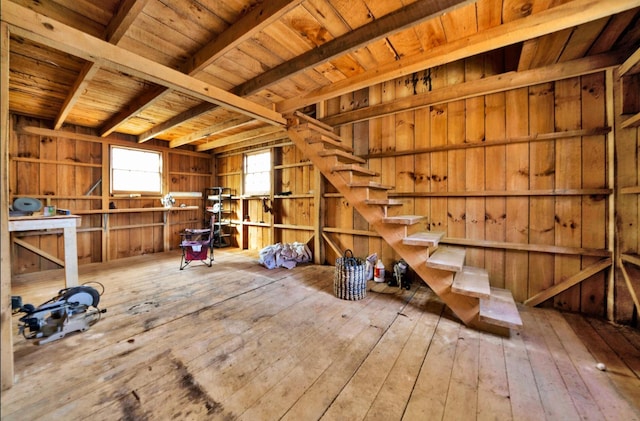 view of storage