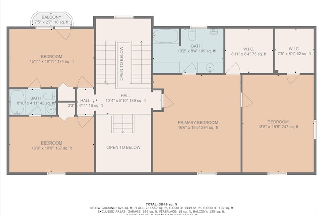 1710 Dawn Ln SW, Roanoke, VA 24018 - floor plan
