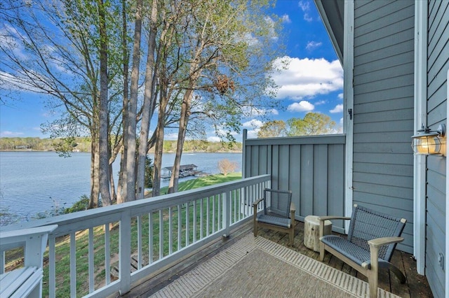 1791 Windlass Rd, Moneta, VA 24121 - balcony with a water view
