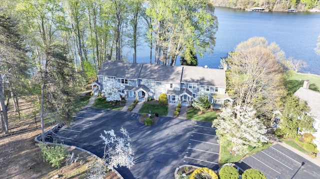 1791 Windlass Rd, Moneta, VA 24121 - birds eye view of property featuring a water view