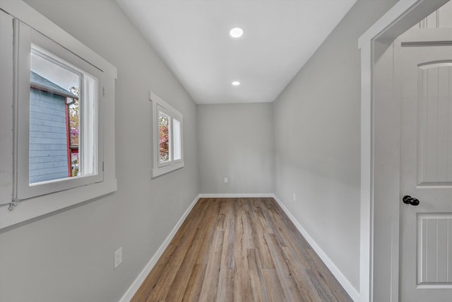 535 Day Ave SW, Roanoke, VA 24016 - unfurnished room featuring recessed lighting, baseboards, and wood finished floors