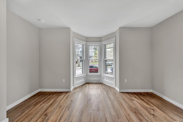535 Day Ave SW, Roanoke, VA 24016 - empty room featuring baseboards and wood finished floors