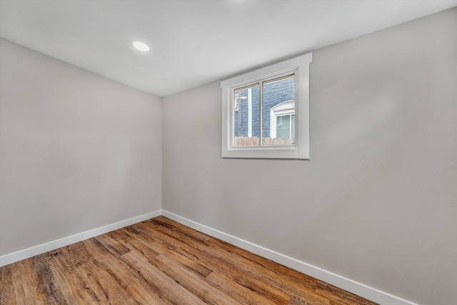 535 Day Ave SW, Roanoke, VA 24016 - spare room with baseboards and wood finished floors