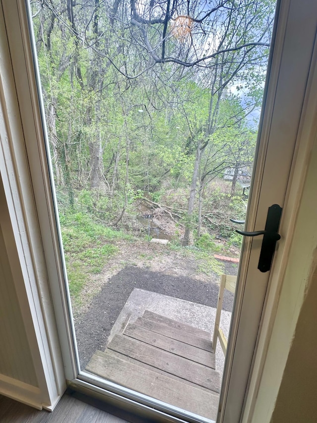 view of entryway