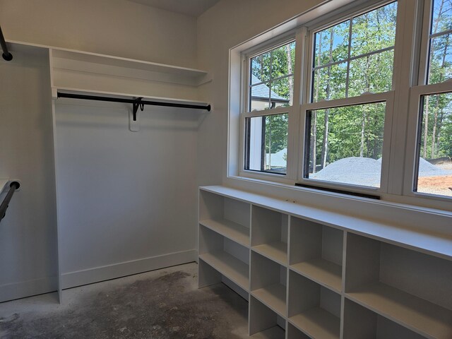 120 Pointe O Woods Dr, Huddleston, VA 24104 - kitchen with stainless steel refrigerator with ice dispenser, open shelves, wall chimney exhaust hood, decorative backsplash, and light wood-type flooring