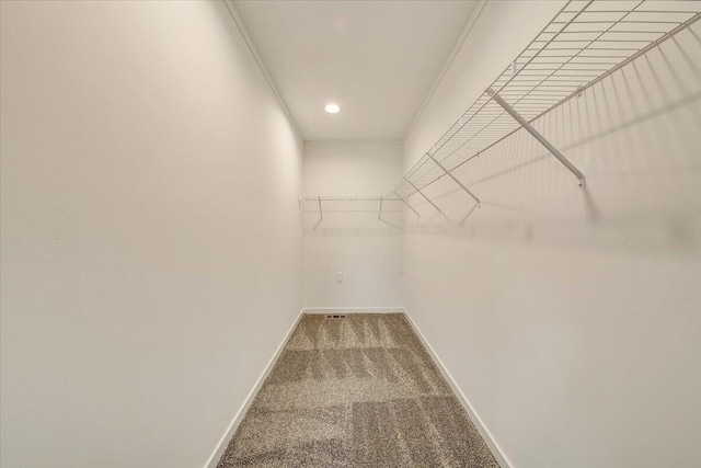 2227 Hendricks Store Rd, Moneta, VA 24121 - walk in closet featuring carpet