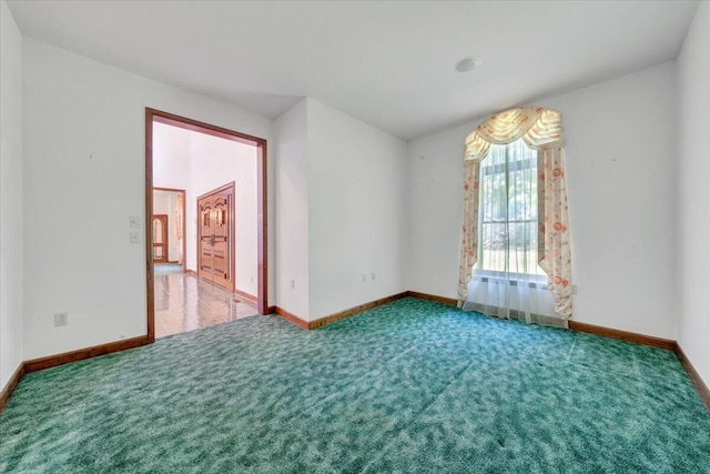 723 Fox Chase Rd, Wirtz, VA 24184 - carpeted spare room featuring baseboards
