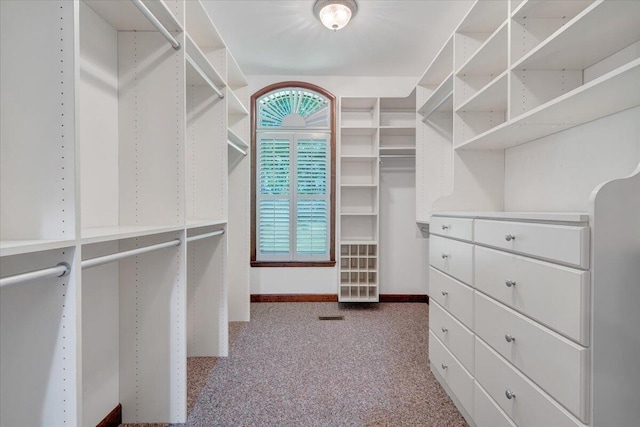 723 Fox Chase Rd, Wirtz, VA 24184 - walk in closet featuring carpet floors