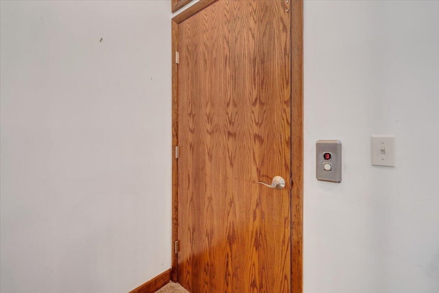 723 Fox Chase Rd, Wirtz, VA 24184 - elevator featuring baseboards
