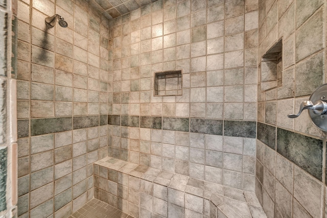 3649 Peakwood Dr SW, Roanoke, VA 24014 - bathroom featuring a tile shower