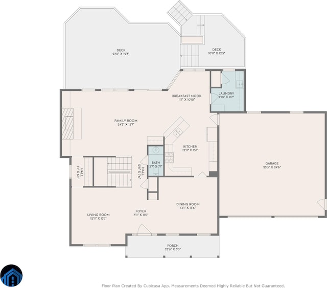 3649 Peakwood Dr SW, Roanoke, VA 24014 - view of floor plan / room layout
