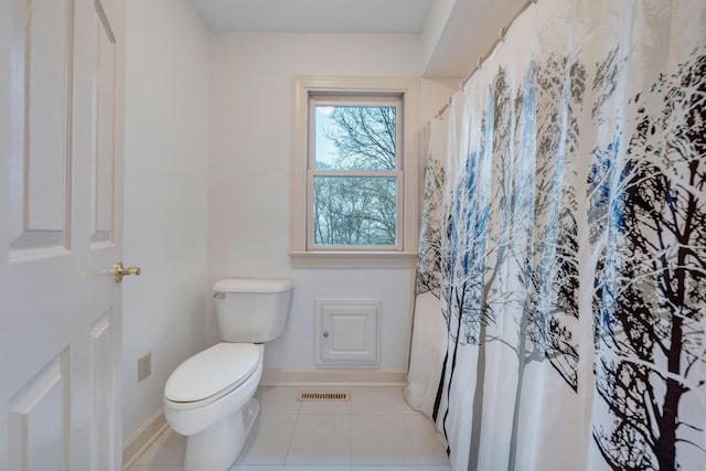 3649 Peakwood Dr SW, Roanoke, VA 24014 - bathroom featuring tile patterned flooring and curtained shower