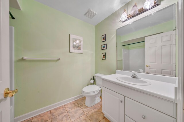 3649 Peakwood Dr SW, Roanoke, VA 24014 - full bath featuring vanity and tile patterned floors