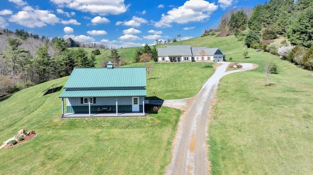 398 River Ridge Rd SE, Copper Hill, VA 24079 - view from above of property