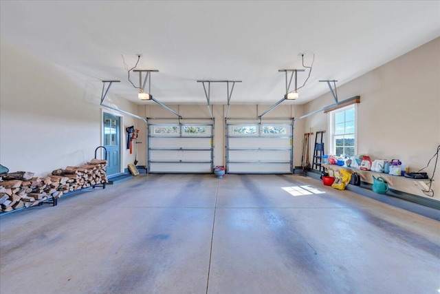 398 River Ridge Rd SE, Copper Hill, VA 24079 - garage featuring a garage door opener