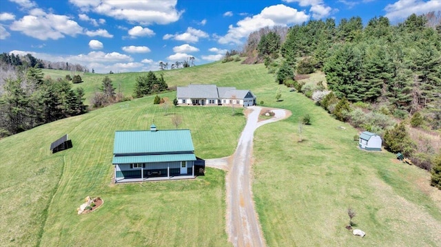398 River Ridge Rd SE, Copper Hill, VA 24079 - view from above of property