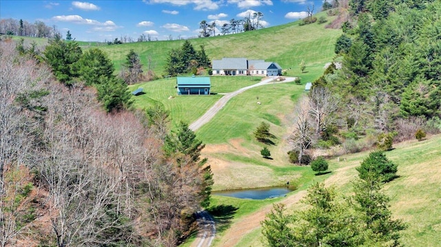 398 River Ridge Rd SE, Copper Hill, VA 24079 - view of property location with rural landscape and a nearby body of water