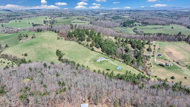 398 River Ridge Rd SE, Copper Hill, VA 24079 - aerial view of property and surrounding area with rural landscape