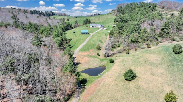 398 River Ridge Rd SE, Copper Hill, VA 24079 - aerial view of property and surrounding area featuring a large body of water