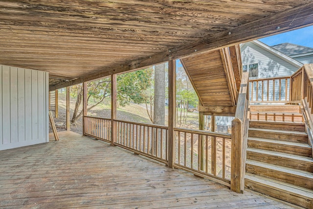 view of deck
