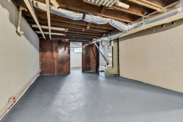 2219 Carter Rd SW, Roanoke, VA 24015 - basement with heating unit