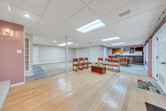 5241 N Spring Dr, Roanoke, VA 24019 - interior space with wood finished floors and baseboards