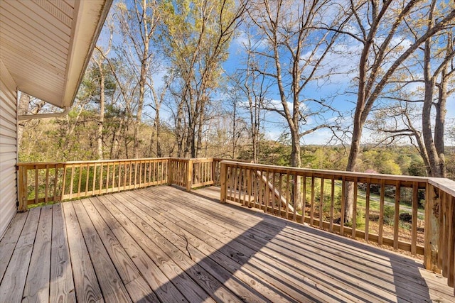 view of deck