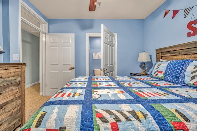 1245 Graves Harbor Trl Unit 206, Huddleston, VA 24104 - bedroom featuring carpet flooring and a ceiling fan