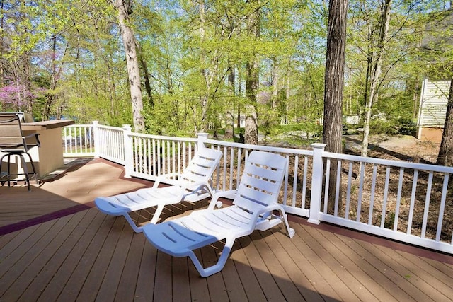 view of deck