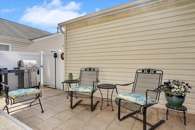 38 Point Pleasant Ave, Salem, VA 24153 - view of patio / terrace featuring a grill and fence