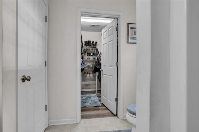 38 Point Pleasant Ave, Salem, VA 24153 - corridor featuring light tile patterned flooring, visible vents, and baseboards
