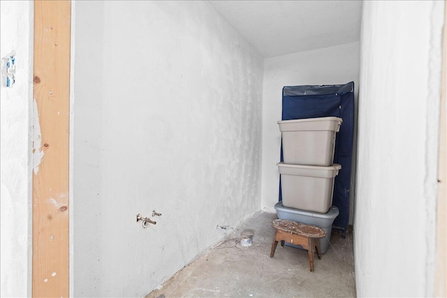view of storage