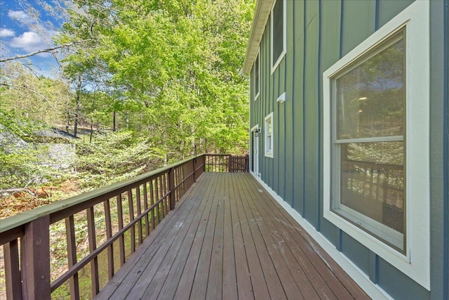 view of deck
