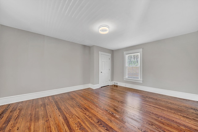 319 Trinity Rd, Troutville, VA 24175 - empty room with dark wood finished floors and baseboards